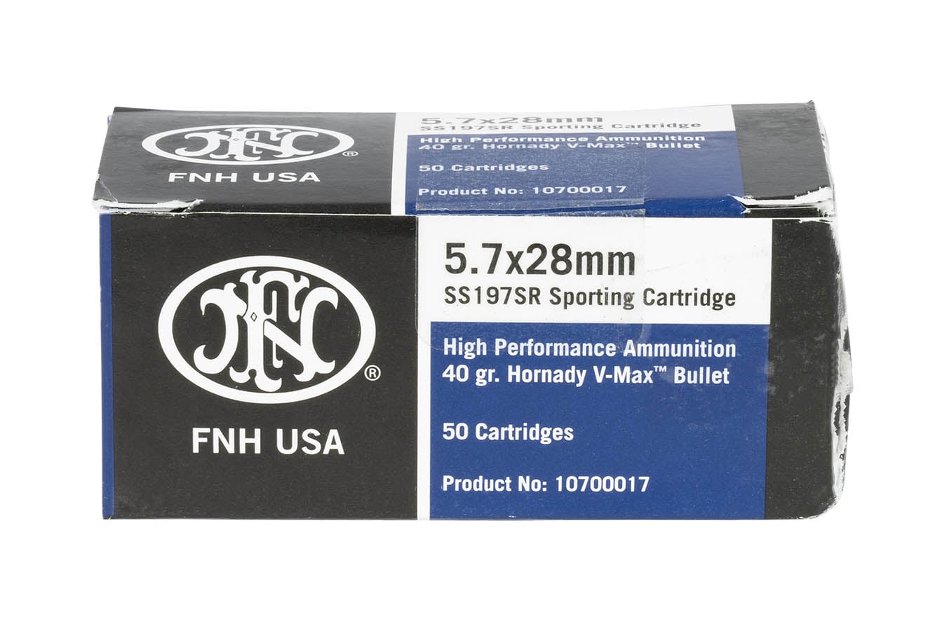 FNH 5.7x28mm 40gr Hornady V-Max High Performance 50/Box